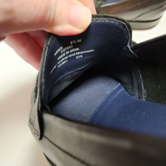 Cole Haan Mens Fleming Penny Loafer Size 8.5M Black Leather Slip-On Dress Shoes - Picture 5 of 15